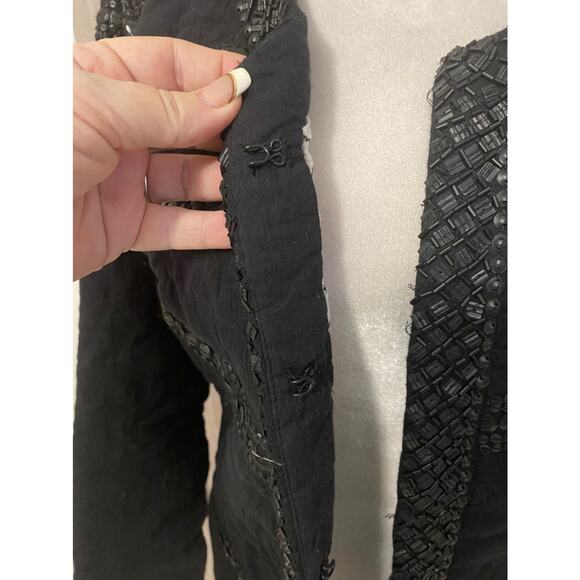 Malvin Hamburg size 8 quilted beaded jacket - Picture 4 of 5